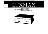 Luxman M-120-A-Owners-Manual 